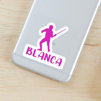 Autocollant Blanca Escrimeur Laptop Image