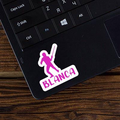 Sticker Blanca Fencer Image