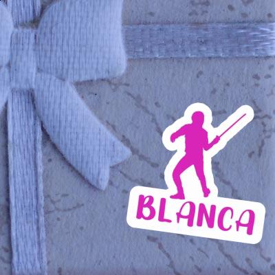 Autocollant Blanca Escrimeur Laptop Image