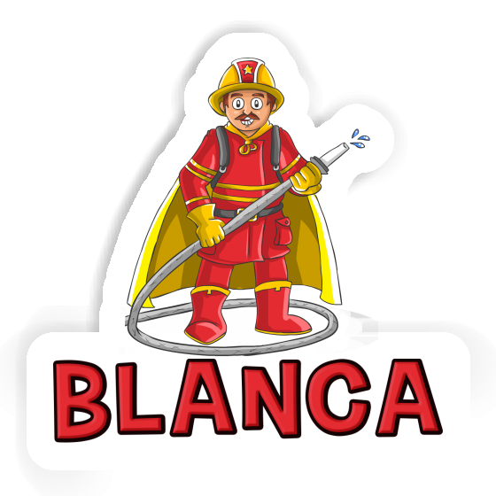 Sticker Blanca Feuerwehrmann Notebook Sticker Blanca Feuerwehrmann Gift package Image