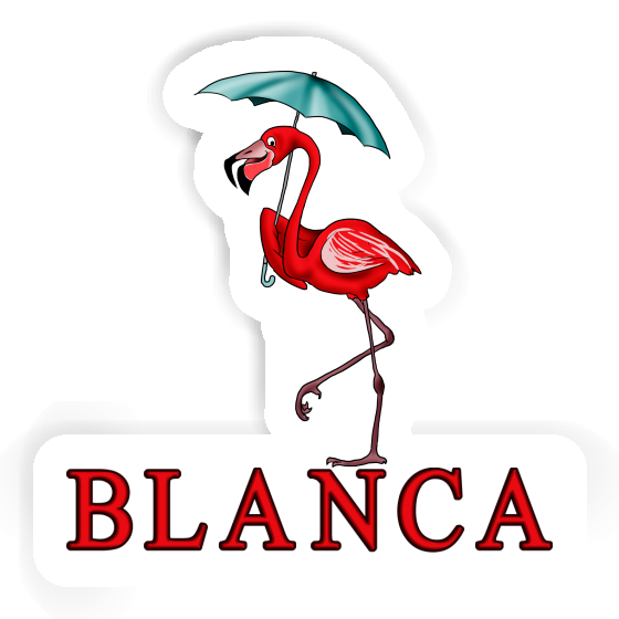 Aufkleber Blanca Flamingo Image