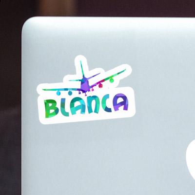 Avion Autocollant Blanca Image