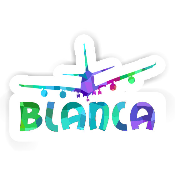 Avion Autocollant Blanca Notebook Image