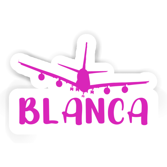 Avion Autocollant Blanca Image