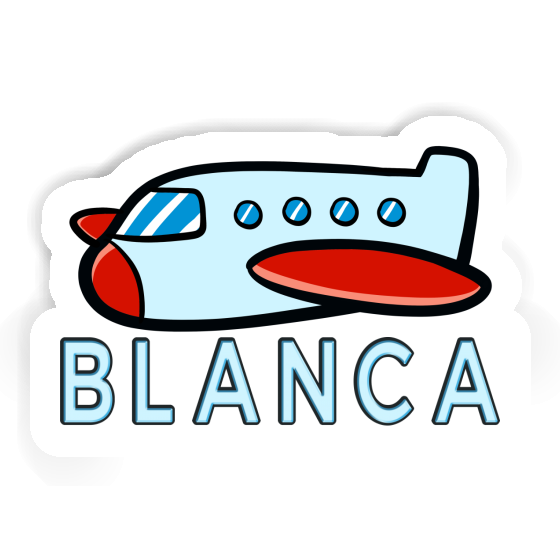 Autocollant Avion Blanca Notebook Autocollant Avion Blanca Notebook Image