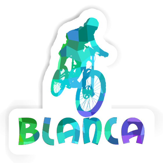 Aufkleber Blanca Freeride Biker Laptop Image