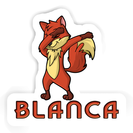 Autocollant Renard Blanca Gift package Image