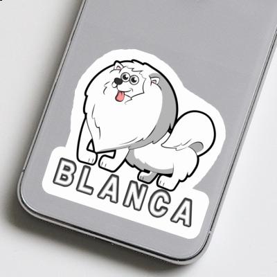 Blanca Sticker German Spitz Gift package Image
