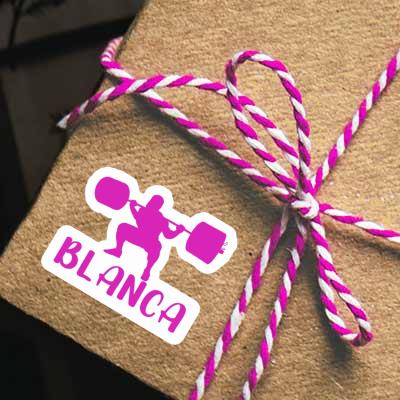 Blanca Sticker Weightlifter Gift package Image