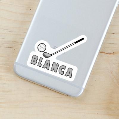 Aufkleber Blanca Golfschläger Notebook Image