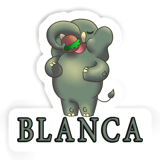 Éléphant Autocollant Blanca Notebook Éléphant Autocollant Blanca Gift package Image