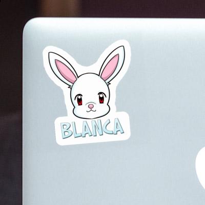 Blanca Autocollant Lapin Image