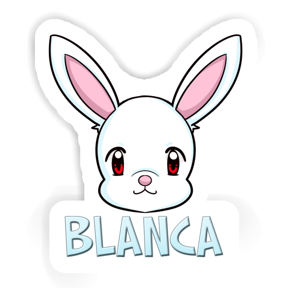 Blanca Aufkleber Hase Notebook Image