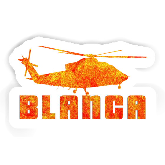 Blanca Autocollant Hélicoptère Notebook Blanca Autocollant Hélicoptère Notebook Image