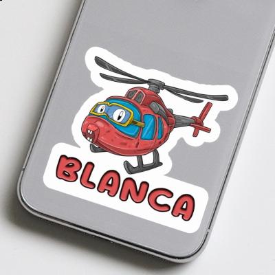 Blanca Autocollant Hélicoptère Gift package Image