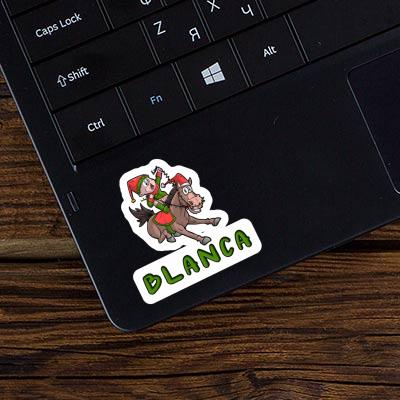 Sticker Reiter Blanca Laptop Image