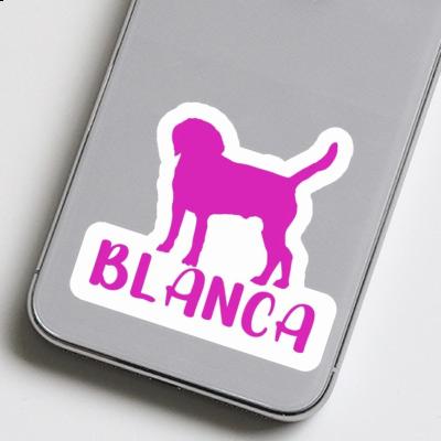 Autocollant Chien Blanca Notebook Autocollant Chien Blanca Gift package Image