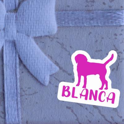 Autocollant Chien Blanca Autocollant Chien Blanca Image
