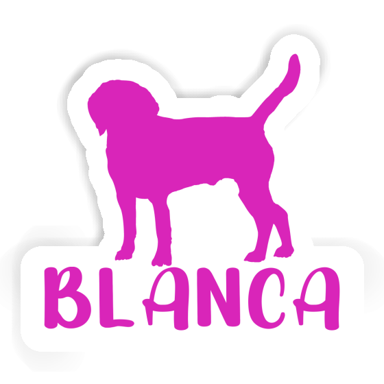 Autocollant Chien Blanca Notebook Autocollant Chien Blanca Gift package Image