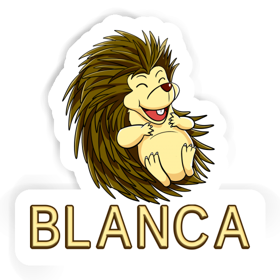 Autocollant Hérisson Blanca Autocollant Hérisson Blanca Image