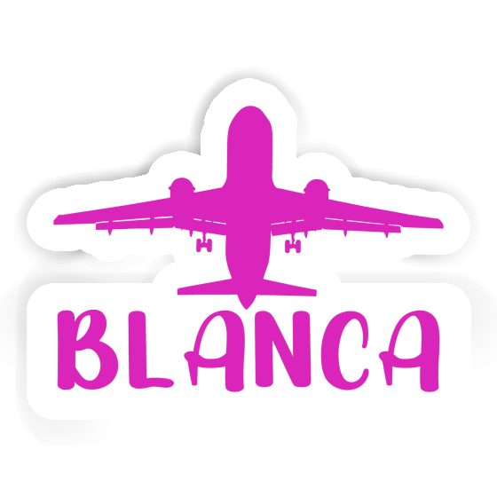 Jumbo-Jet Autocollant Blanca Notebook Jumbo-Jet Autocollant Blanca Gift package Image