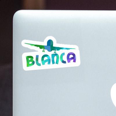 Blanca Sticker Flugzeug Gift package Image