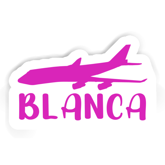 Jumbo-Jet Autocollant Blanca Notebook Jumbo-Jet Autocollant Blanca Gift package Image