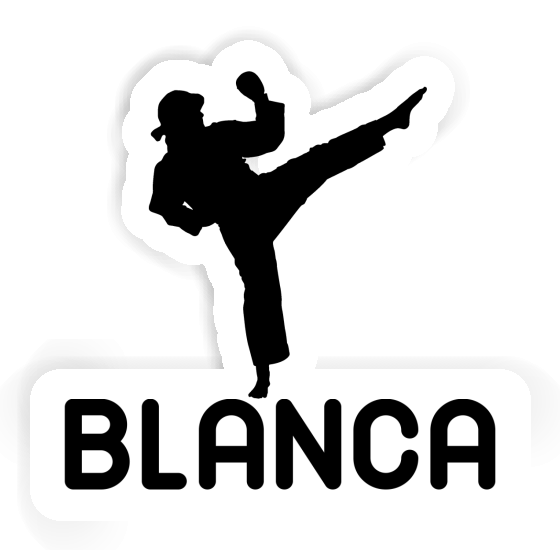 Autocollant Karatéka Blanca Notebook Autocollant Karatéka Blanca Notebook Image