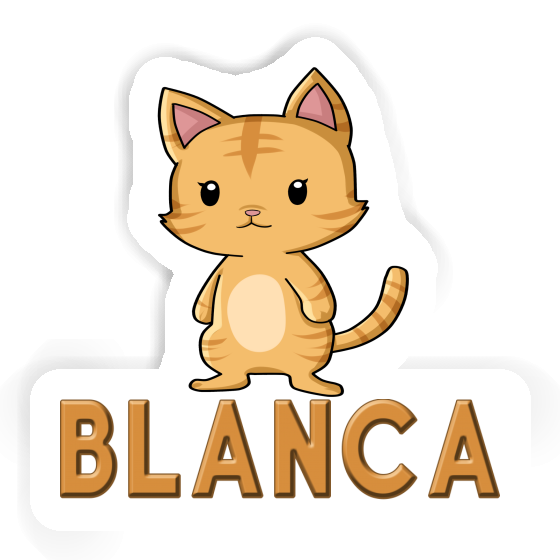 Sticker Katze Blanca Image