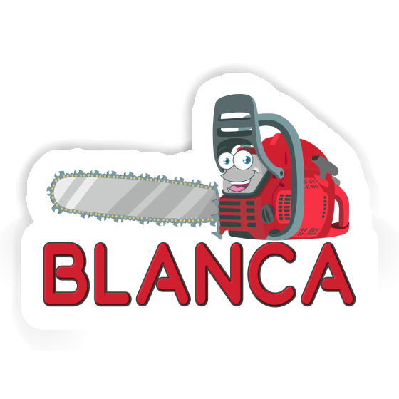 Aufkleber Blanca Kettensäge Gift package Image