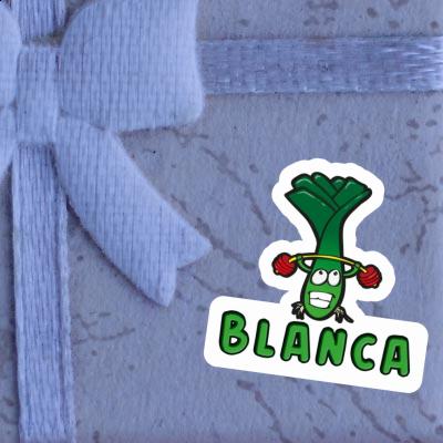 Aufkleber Lauch Blanca Laptop Image