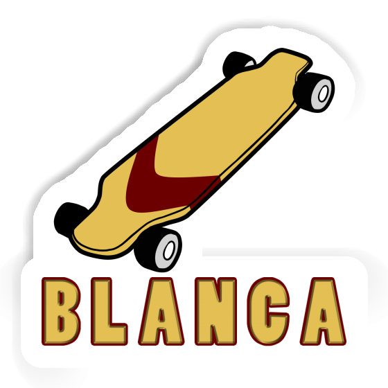 Autocollant Longboard Blanca Image