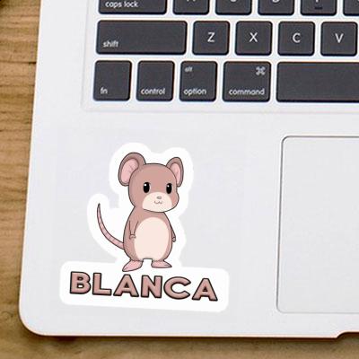 Souris Autocollant Blanca Notebook Image