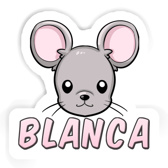 Mauskopf Aufkleber Blanca Image