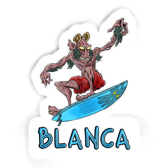 Wellenreiter Aufkleber Blanca Wellenreiter Aufkleber Blanca Image
