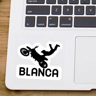 Motocrossiste Autocollant Blanca Notebook Motocrossiste Autocollant Blanca Notebook Image