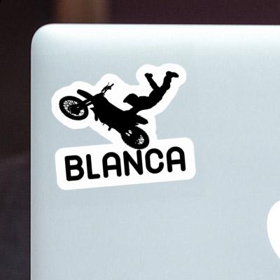 Motocrossiste Autocollant Blanca Notebook Motocrossiste Autocollant Blanca Notebook Image