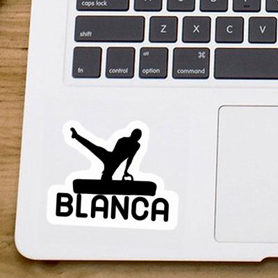 Blanca Autocollant Gymnaste Blanca Autocollant Gymnaste Image