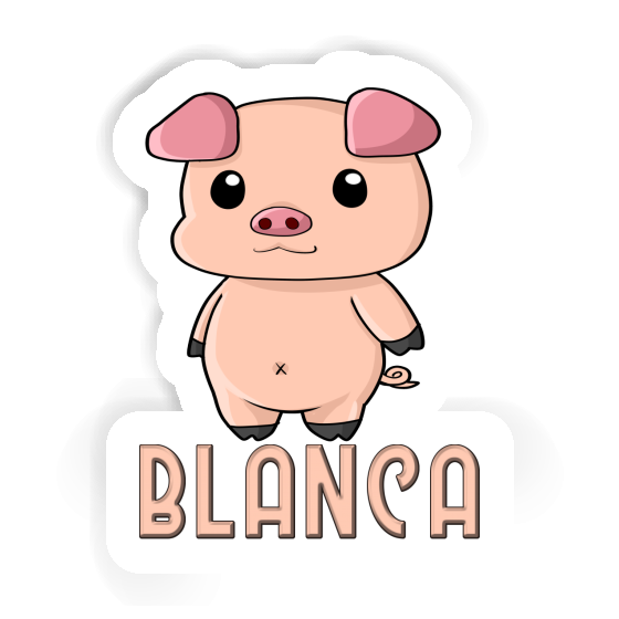 Porcelet Autocollant Blanca Gift package Image
