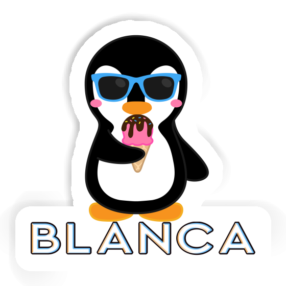 Sticker Blanca Pinguin Gift package Image