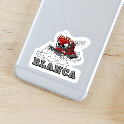 Sticker Blanca Pistenfahrzeug Notebook Image