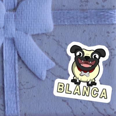 Blanca Autocollant Carlin Image