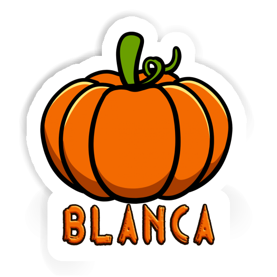 Aufkleber Blanca Kürbis Aufkleber Blanca Kürbis Image