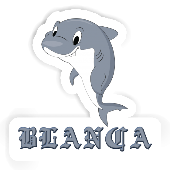 Autocollant Blanca Requin Gift package Image