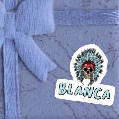 Autocollant Tête de mort Blanca Notebook Autocollant Tête de mort Blanca Gift package Image