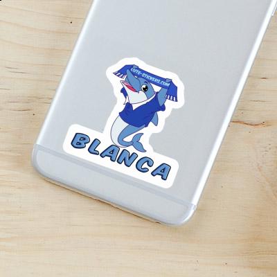 Aufkleber Delfin Blanca Laptop Image