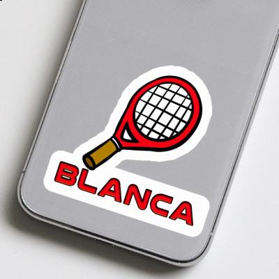 Blanca Aufkleber Tennisschläger Laptop Image