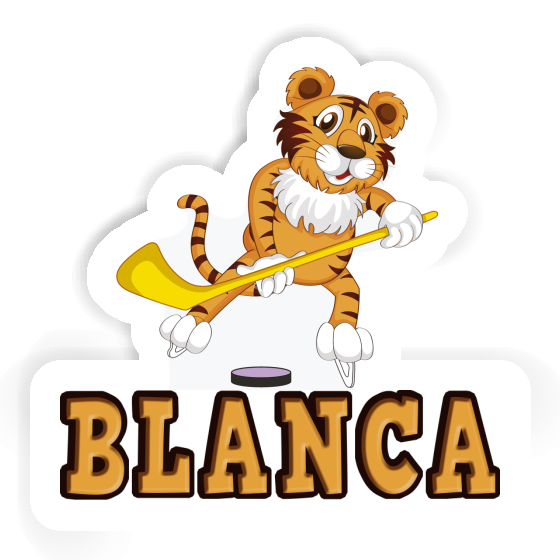 Autocollant Joueur de hockey Blanca Gift package Image