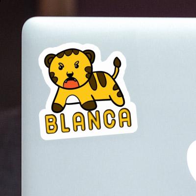 Blanca Aufkleber Baby-Tiger Laptop Blanca Aufkleber Baby-Tiger Laptop Image