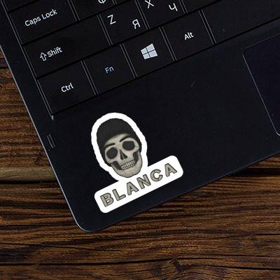 Sticker Blanca Totenkopf Notebook Sticker Blanca Totenkopf Gift package Image